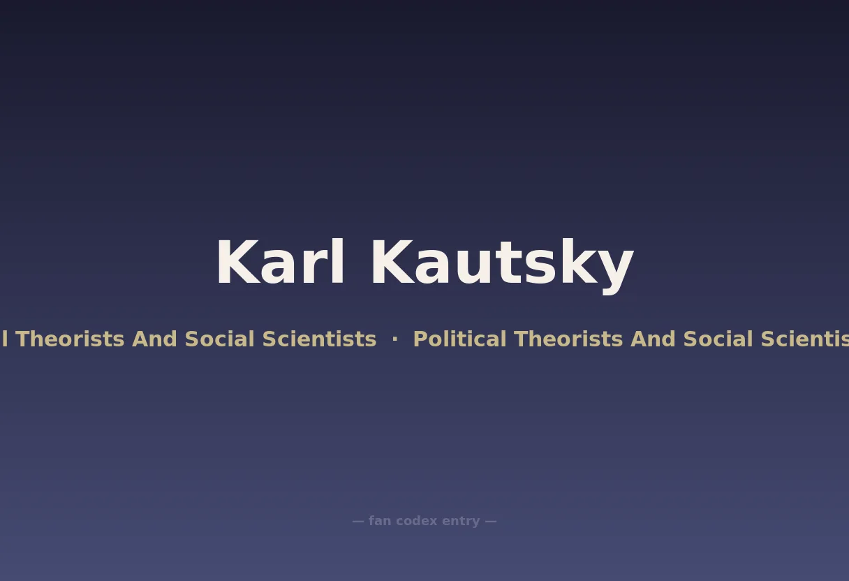 Karl Kautsky