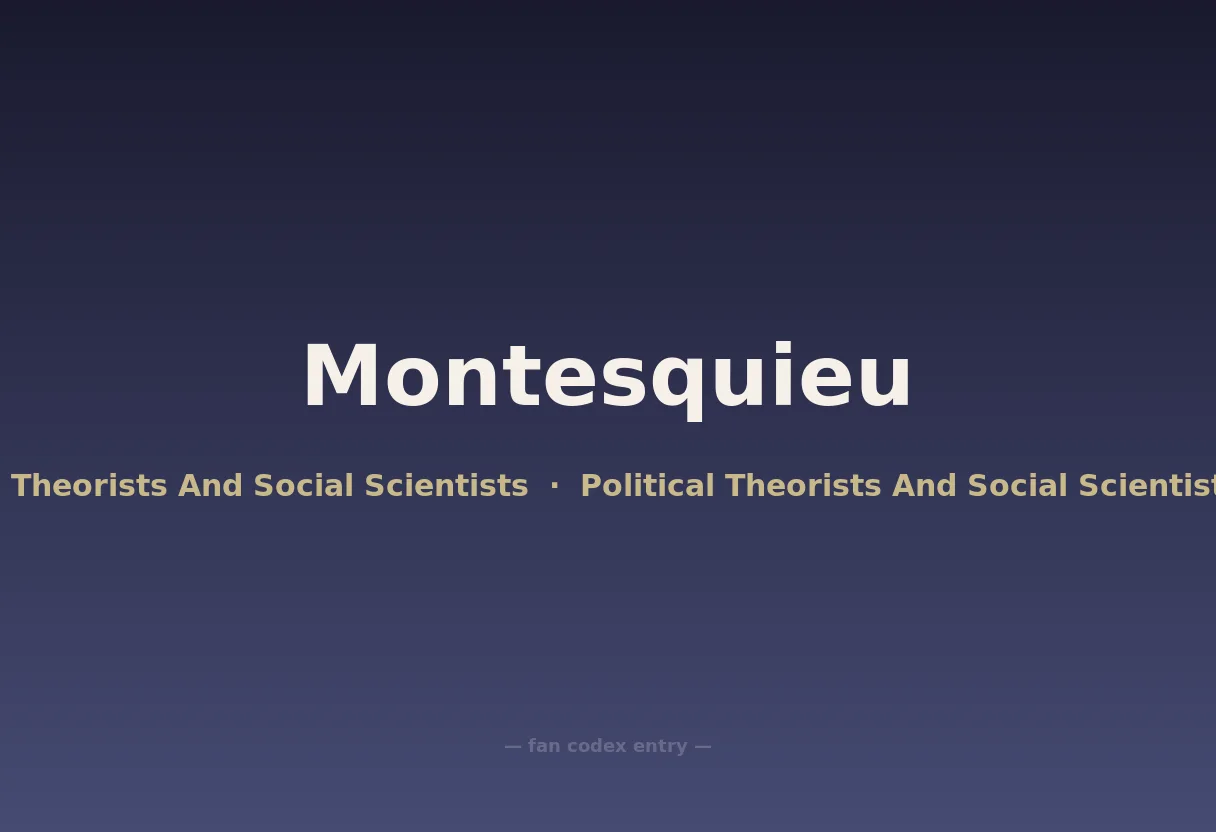 Montesquieu